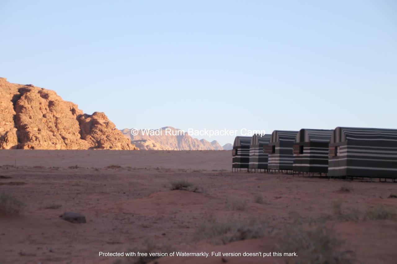 Wadi Rum Backpacker Camp Екстериор снимка